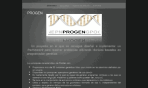 Pro-gen.sourceforge.net thumbnail
