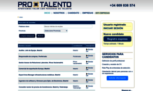 Pro-talento.com thumbnail