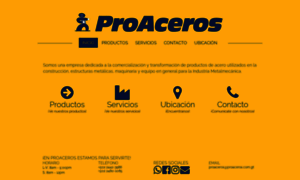 Proaceros.com.gt thumbnail
