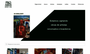 Proartegaleria.com.br thumbnail