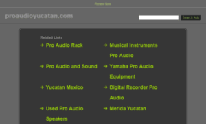 Proaudioyucatan.com thumbnail