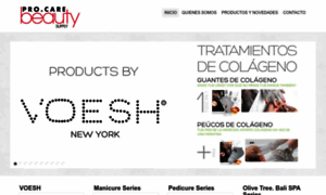 Procarebeauty.com thumbnail