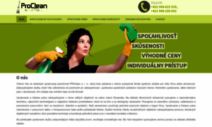 Proclean.sk thumbnail