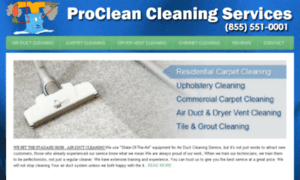 Procleancleaning.com thumbnail