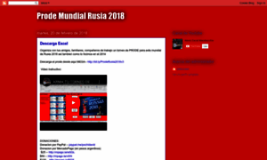 Prodemundialrusia2018.blogspot.com thumbnail