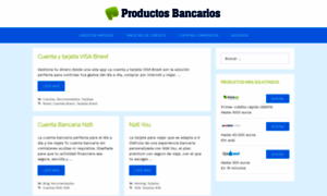 Productosbancarios.net thumbnail