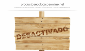 Productosecologicosonline.net thumbnail