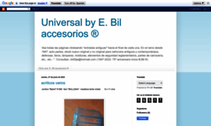 Productosuniversalesporebilaccesorios.blogspot.com.ar thumbnail
