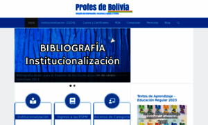 Profesdebolivia.com thumbnail