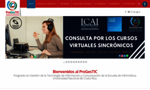 Progestic.una.ac.cr thumbnail