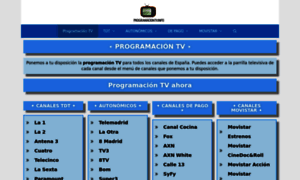 Programaciontv.info thumbnail