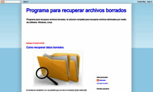 Programapararecuperararchivosborrados.blogspot.com.ar thumbnail