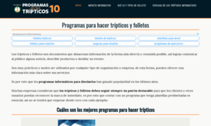 Programasparahacertripticos10.com thumbnail