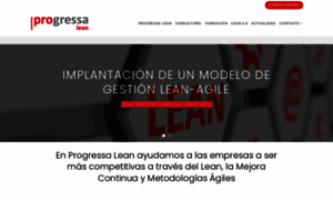 Progressalean.com thumbnail