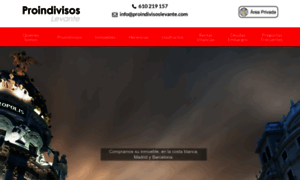 Proindivisoslevante.com thumbnail