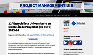 Projectmanagement.uib.es thumbnail