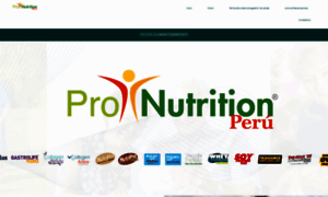 Pronutrition.com.pe thumbnail