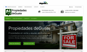 Propiedades.deguate.com thumbnail