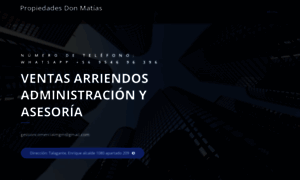 Propiedadesdonmatias.cl thumbnail