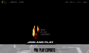 Proplayesports.com thumbnail