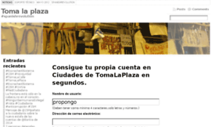Propongo.tomalaplaza.net thumbnail