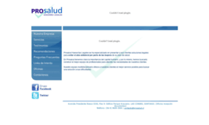 Prosalud.cl thumbnail