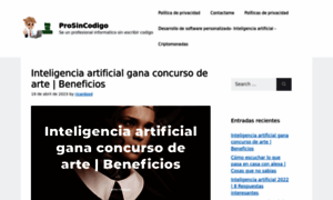 Prosincodigo.com thumbnail