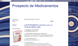 Prospectodemedicamentos.blogspot.de thumbnail