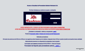 Proveedores.sanborns.com.mx thumbnail