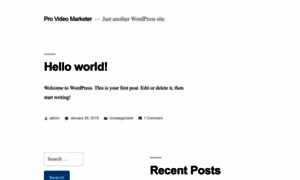Provideomarketer.com thumbnail