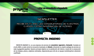 Proyectaingenio.com thumbnail