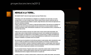 Proyectoconciencia2012.wordpress.com thumbnail