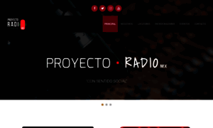 Proyectoradiomx.com thumbnail