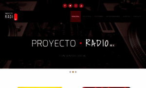 Proyectoradiomx.com thumbnail