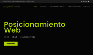 Proyektil-posicionamientoweb.com.mx thumbnail