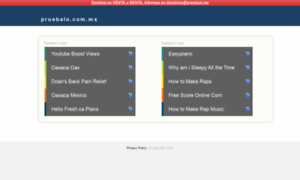 Pruebalo.com.mx thumbnail
