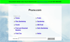 Prune.com thumbnail
