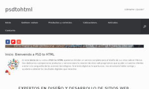 Psdtohtml.com.mx thumbnail