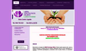 Psicologosbilbao.net thumbnail
