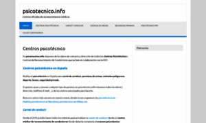 Psicotecnico.info thumbnail