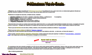 Publicacionesvozdegracia.com thumbnail