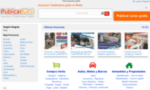 Publicarfacil.com.pe thumbnail