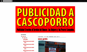 Publicidadacascoporro.blogspot.com thumbnail