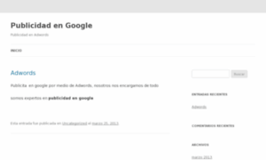 Publicidadengoogle.cl thumbnail