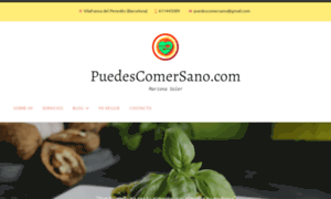 Puedescomersano.com thumbnail