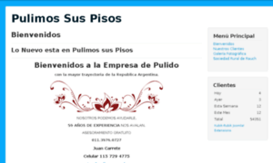 Pulimossuspisos.com.ar thumbnail