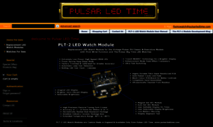 Pulsarledtime.org thumbnail