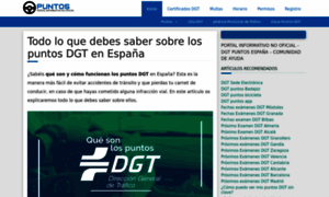 Puntos-dgt.es thumbnail