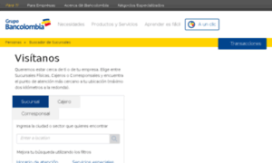 Puntosdeatencion.grupobancolombia.com thumbnail