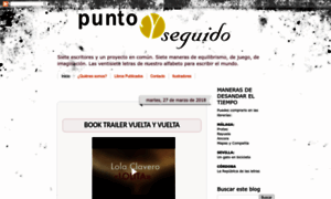 Puntoyseguidoescritores.blogspot.com thumbnail